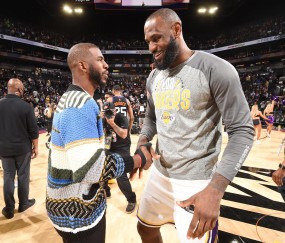 詹姆斯与NBA史上35.6%的球员同场竞技过 名列历史第一 保罗第二